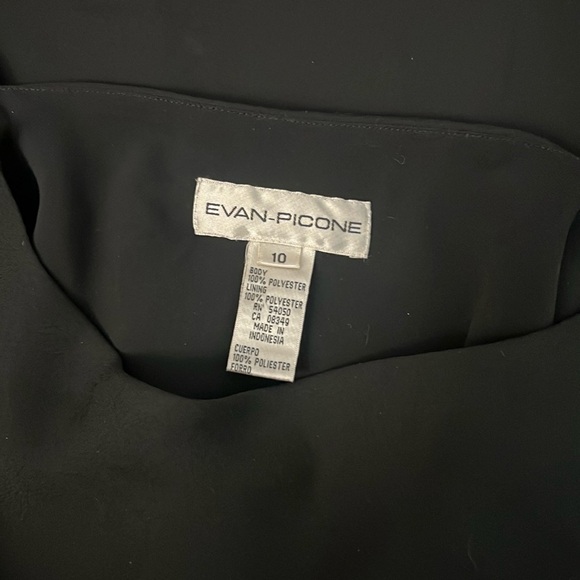 Evan Picone Slip Dress Size 10 - Picture 5 of 10